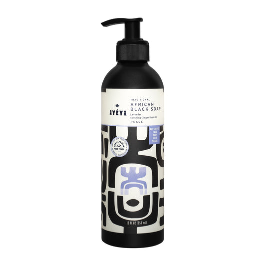 AYÉYA Traditional African Black Liquid Soap <br> Peace Body Wash AYÉYA Online Store