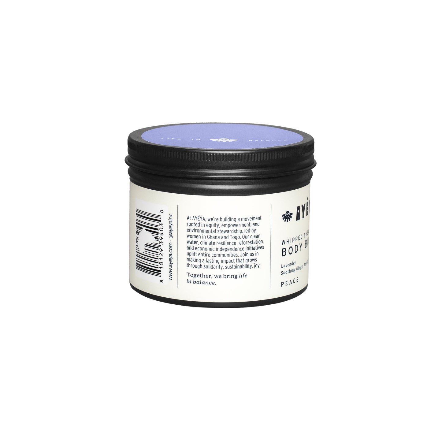AYÉYA Whipped Shea Body Butter <br> Peace Body Butter AYÉYA Online Store