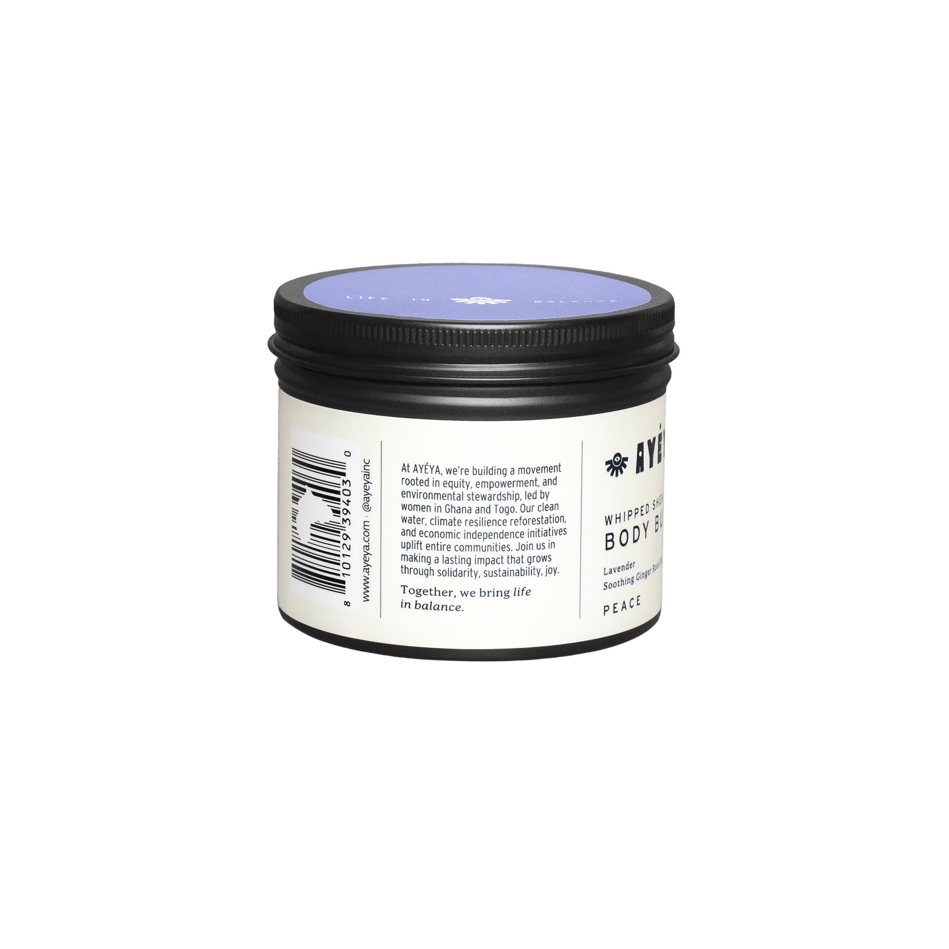 AYÉYA Whipped Shea Body Butter <br> Peace Body Butter AYÉYA Online Store