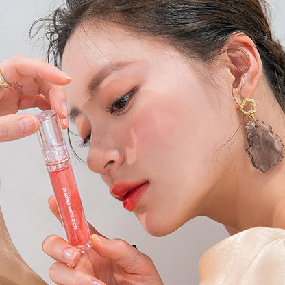 rom&nd Glasting Water Gloss - Brillo labial hidratante para un acabado de alto brillo