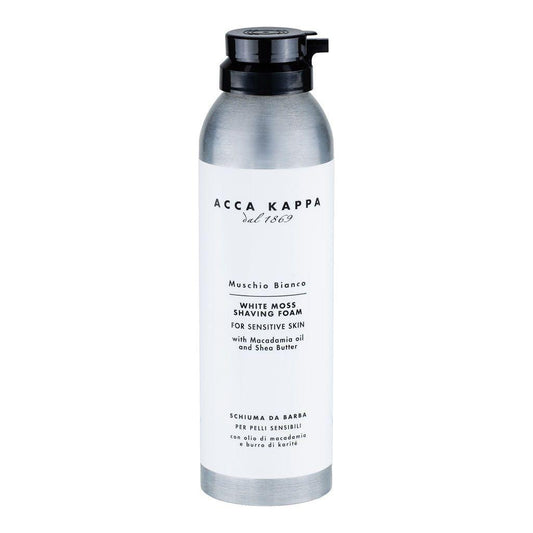 Acca Kappa White Moss Shave Foam, Sensitive Skin, 6.7 fl oz Shave Foam Pasteur Pharmacy