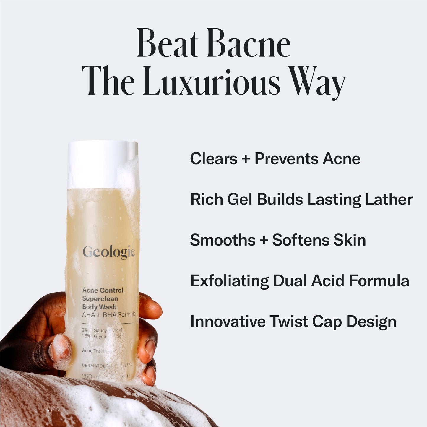 Geologie Acne Control Superclean Body Wash Geologie
