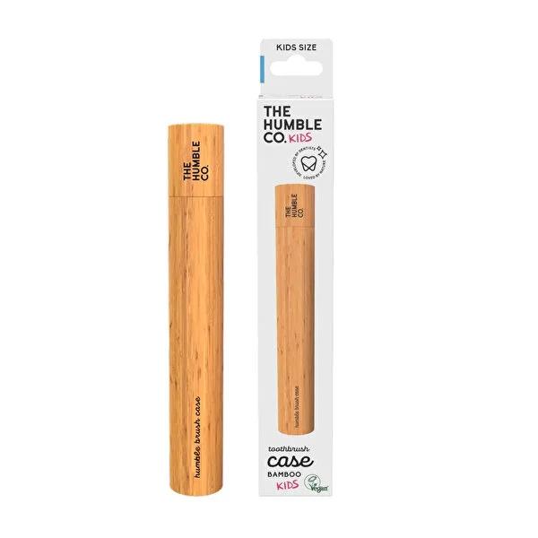 Estuche para cepillo de dientes de bambú para niños Humble Brush - Cuidado bucal ecológico, sostenible y protector