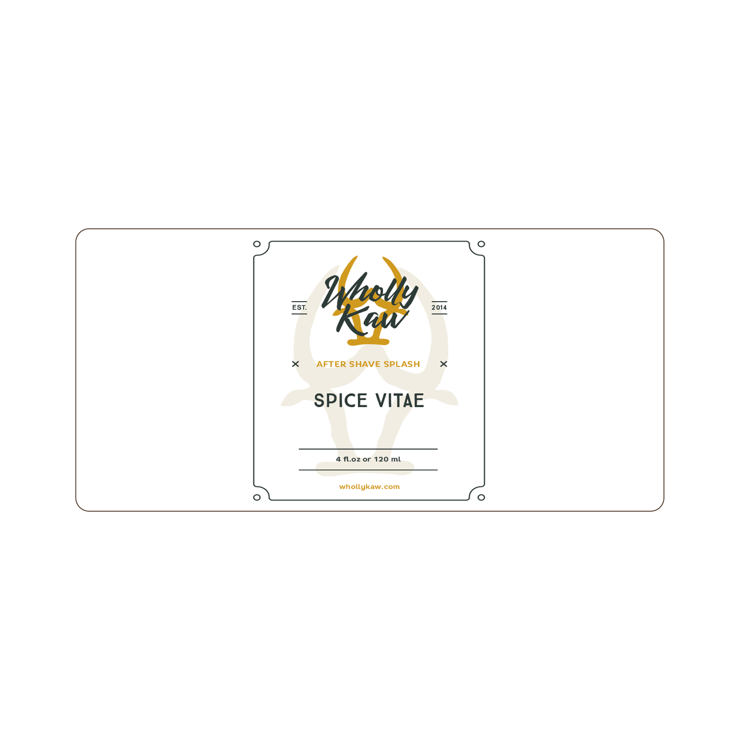 Wholly Kaw Spice Vitae Shaving Collection Shaving Set Pasteur Pharmacy Aftershave Splash 4 oz