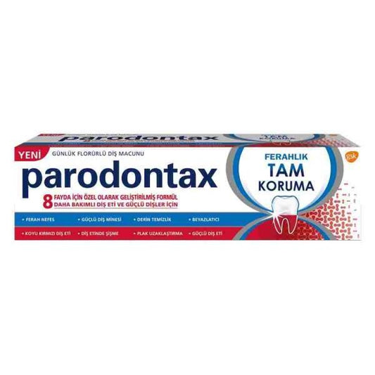 Dentifrice au fluor Parodontax pour une hygiène bucco-dentaire complète - 75 ml