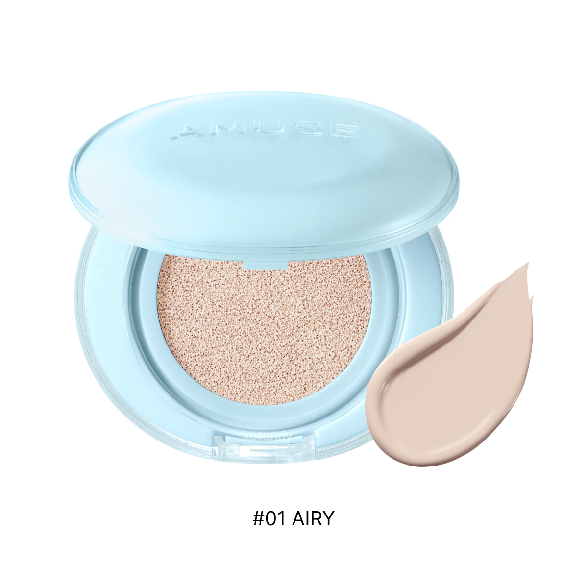Amuse Airy Pore Cover Cushion Long-Wear Matte Finish 15g #01 Airy