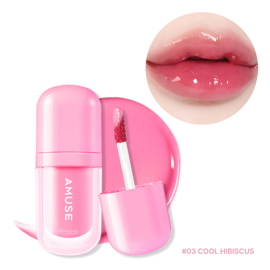Amuse Bebe Tint Huile à lèvres nourrissante 03 Cool Hibiscus 3,8 g