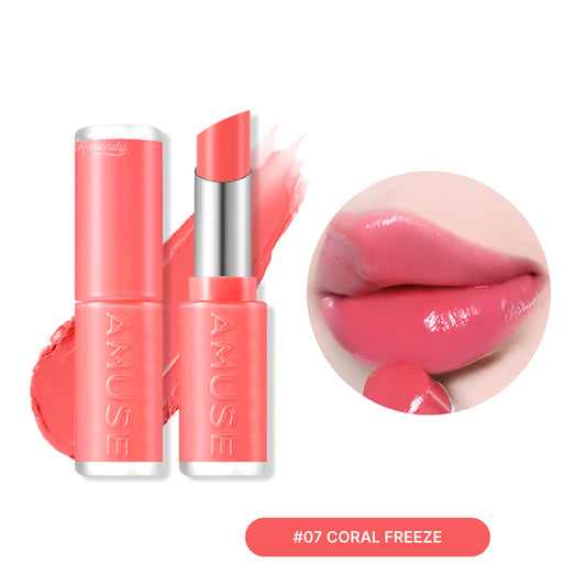 Baume repulpant hydratant Amuse Fondue 07 Coral Freeze 2,9 g