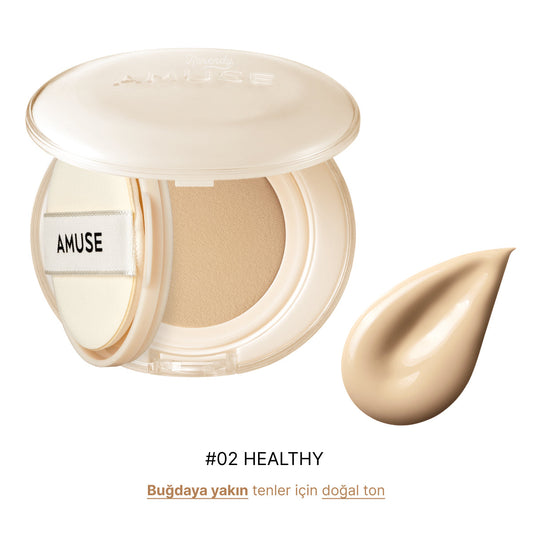 Amuse Dew Jelly Master Cushion SPF 38 PA+++ 02 Healthy 15g