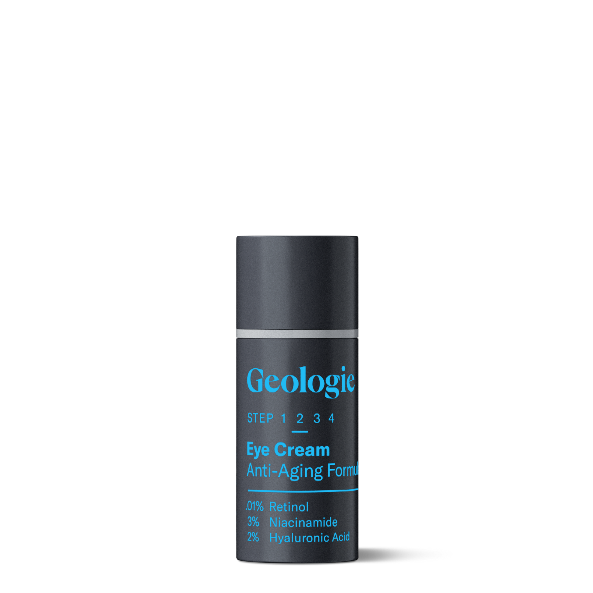 Geologie Eye Cream - Anti-Aging Formula Full Size Bottle Geologie Travel Size 1-Pack