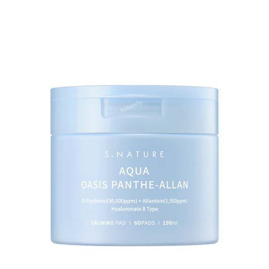 S.Nature Aqua Oasis Panthe-Allan Calming Pad Hydrating Toner 190ml