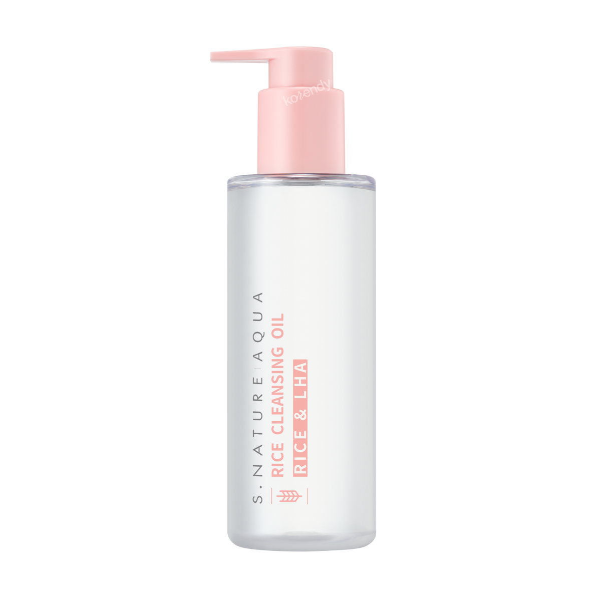 Huile démaquillante S.Nature Aqua Rice, formule purifiante pour les pores, 200 ml