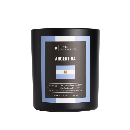 Hotel Collection Around The World My Way Candle Candle Hotel Collection Argentina