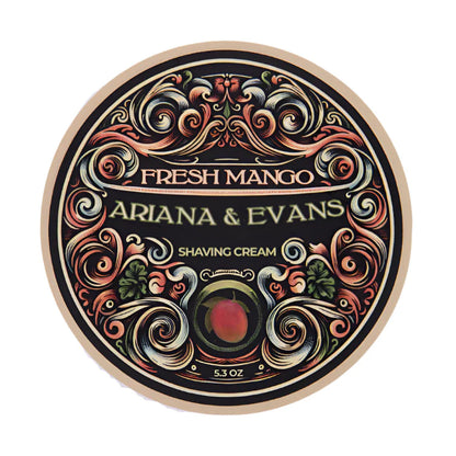Ariana & Evans Fresh Mango Shaving Collection Shaving Set Pasteur Pharmacy Shaving Soap 5.3oz