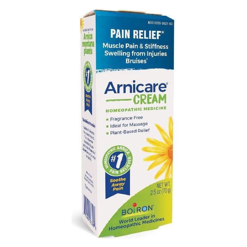 Boiron Arnica Cream 2.5 oz Pain Relief Cream Pasteur Pharmacy