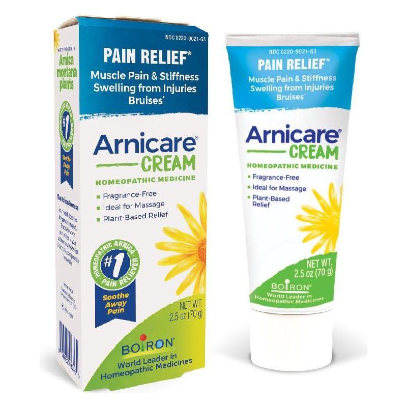 Boiron Arnica Cream 2.5 oz Pain Relief Cream Pasteur Pharmacy