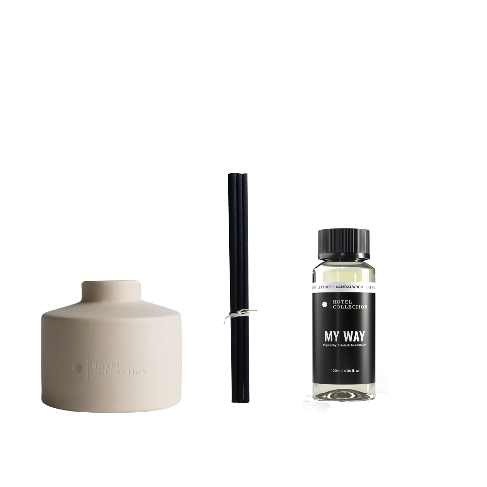 Hotel Collection 100mL Ceramic Reed Diffuser Reed Diffuser Hotel Collection