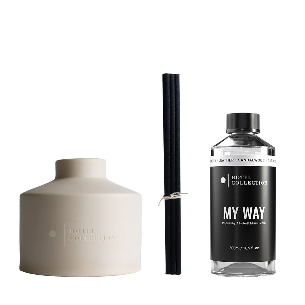 Hotel Collection 500mL Ceramic Reed Diffuser Reed Diffuser Hotel Collection