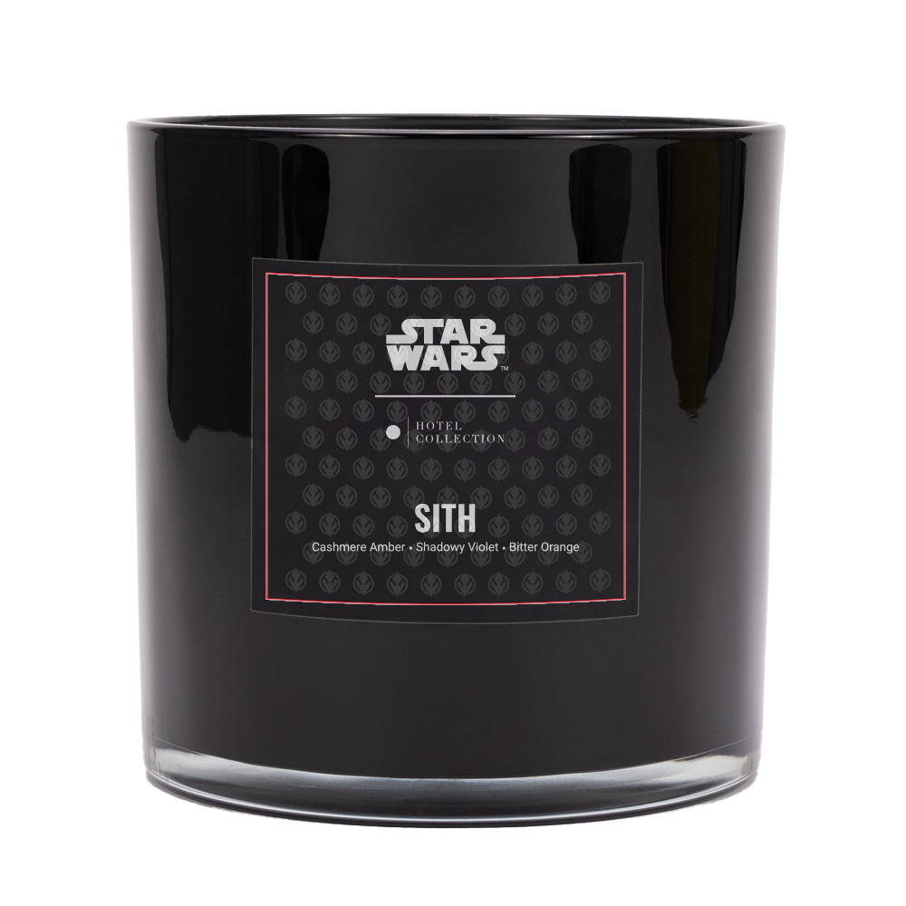 Hotel Collection Star Wars ™ Deluxe Sith Candle Candle Hotel Collection Black
