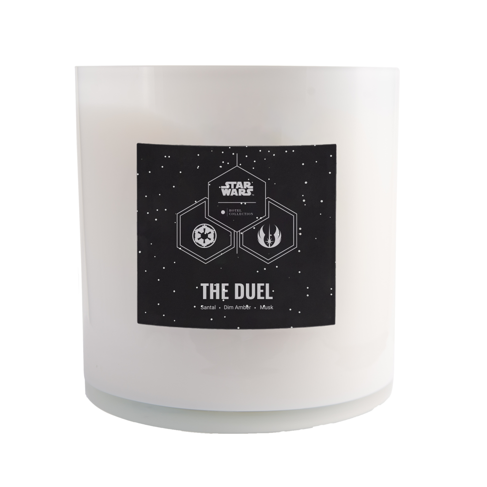 Hotel Collection Star Wars ™ Deluxe The Duel Candle Candle Hotel Collection White