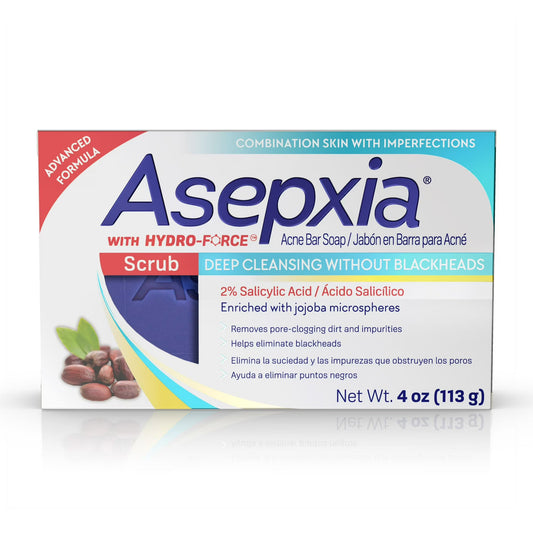Asepxia Scrub Deep Cleansing Bar 4 oz Skin Care Pasteur Pharmacy