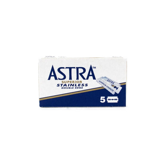 Astra Superior Stainless Double Edge Razor Blades - 10x5 Pack Razor Blades Pasteur Pharmacy