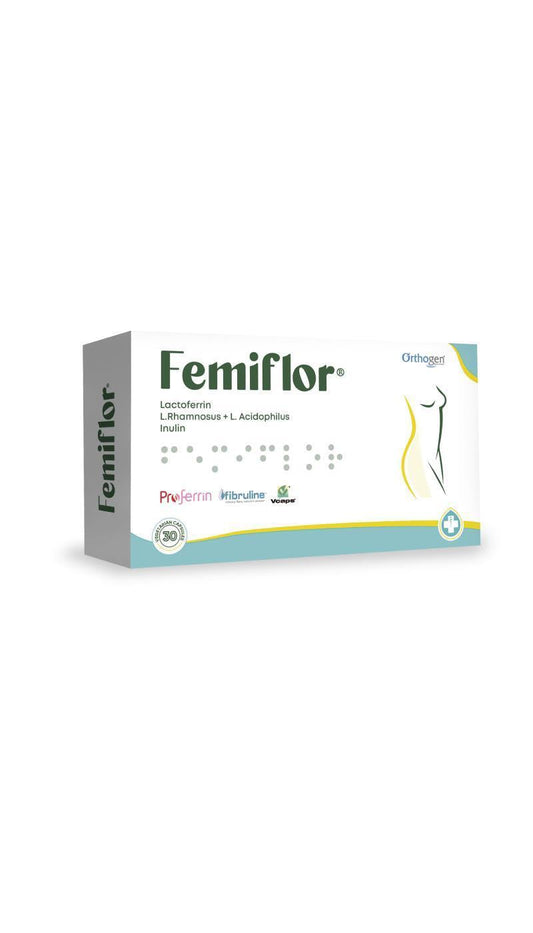 Femiflor Probiotic Supplement for Gut Health Support - 30 Capsules