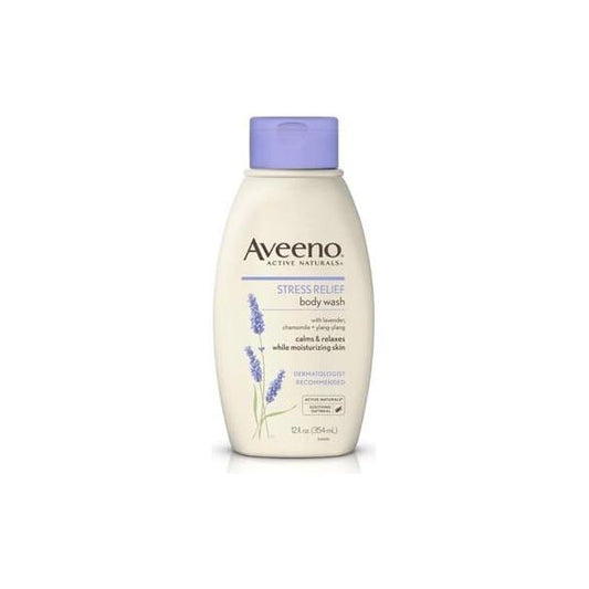 Aveeno Stress Relief Lavender Body Wash - 12 oz Body Wash Pasteur Pharmacy