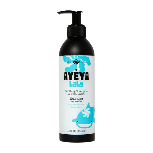 AYÉYA Baby Soothing Shampoo & Body Wash <br> Gratitude Body Lotion AYÉYA Online Store
