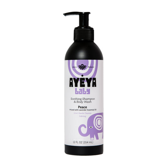 AYÉYA Baby Soothing Shampoo & Body Wash <br> Peace Body Lotion AYÉYA Online Store