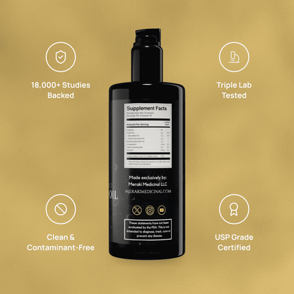 Aceite de comino negro orgánico prensado en frío de alta potencia con 3% de timoquinona