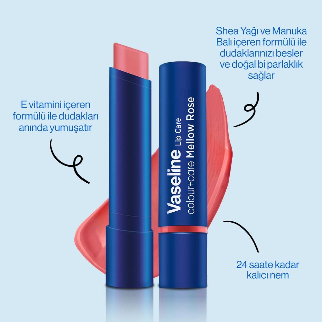 Vaseline Colour Care Mellow Rose Tinted Lip Balm 3g