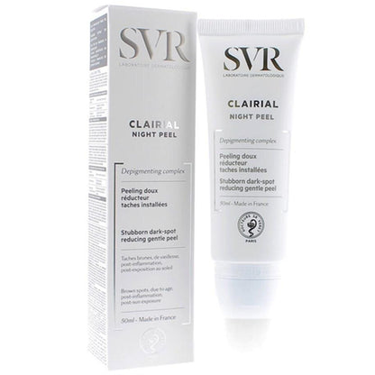 Crème SVR Clairial Night Peel - Soin anti-taches à la niacinamide et à l'acide citrique