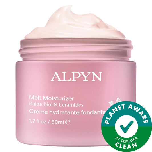 Bakuchiol Bliss : Soin hydratant visage raffermissant, repulpant et illuminateur | Crème anti-âge végane et sans cruauté aux céramides et à l'acide hyaluronique