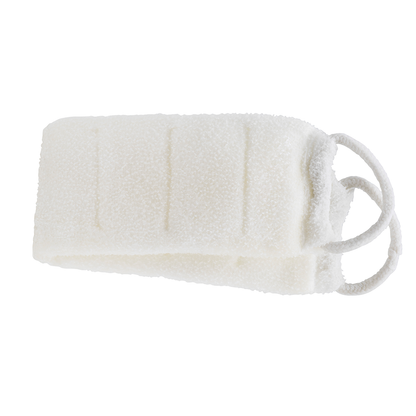Esponja exfoliante para espalda con gel de baño intenso para hombre