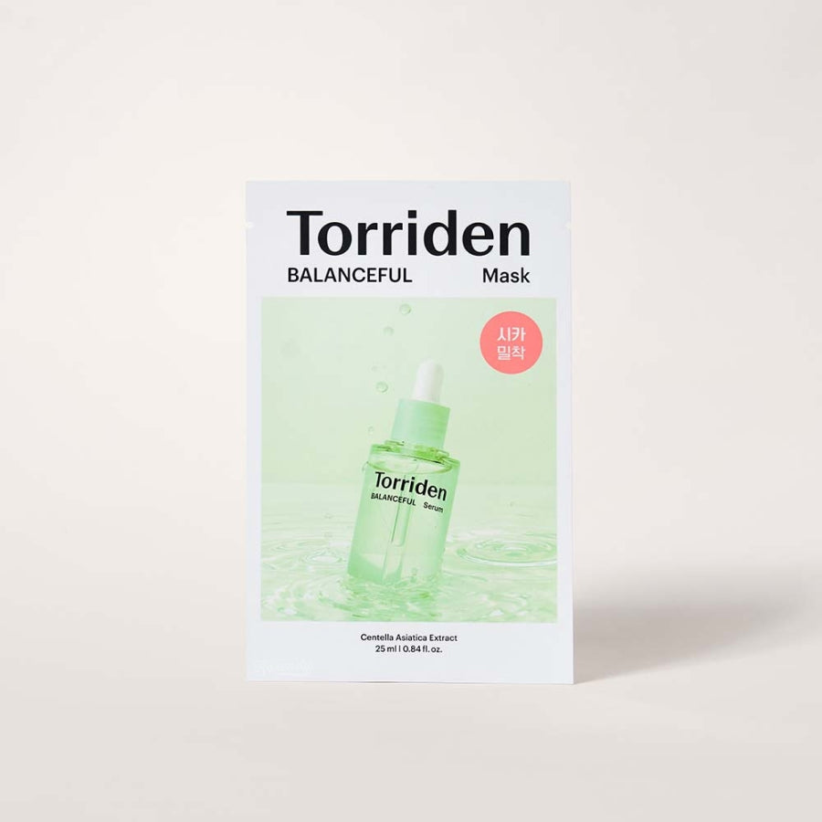 Masque apaisant pour la barrière cutanée Torriden Balanceful Cica 27 ml