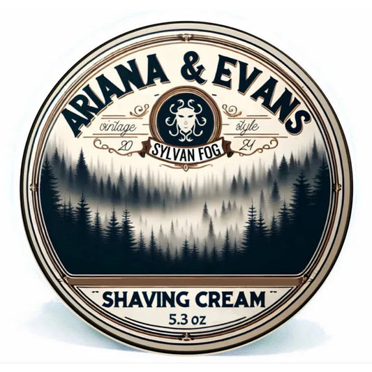 Ariana & Evans Sylvan Fog Shaving Collection Shaving Set Pasteur Pharmacy Shaving Soap 5.3 oz