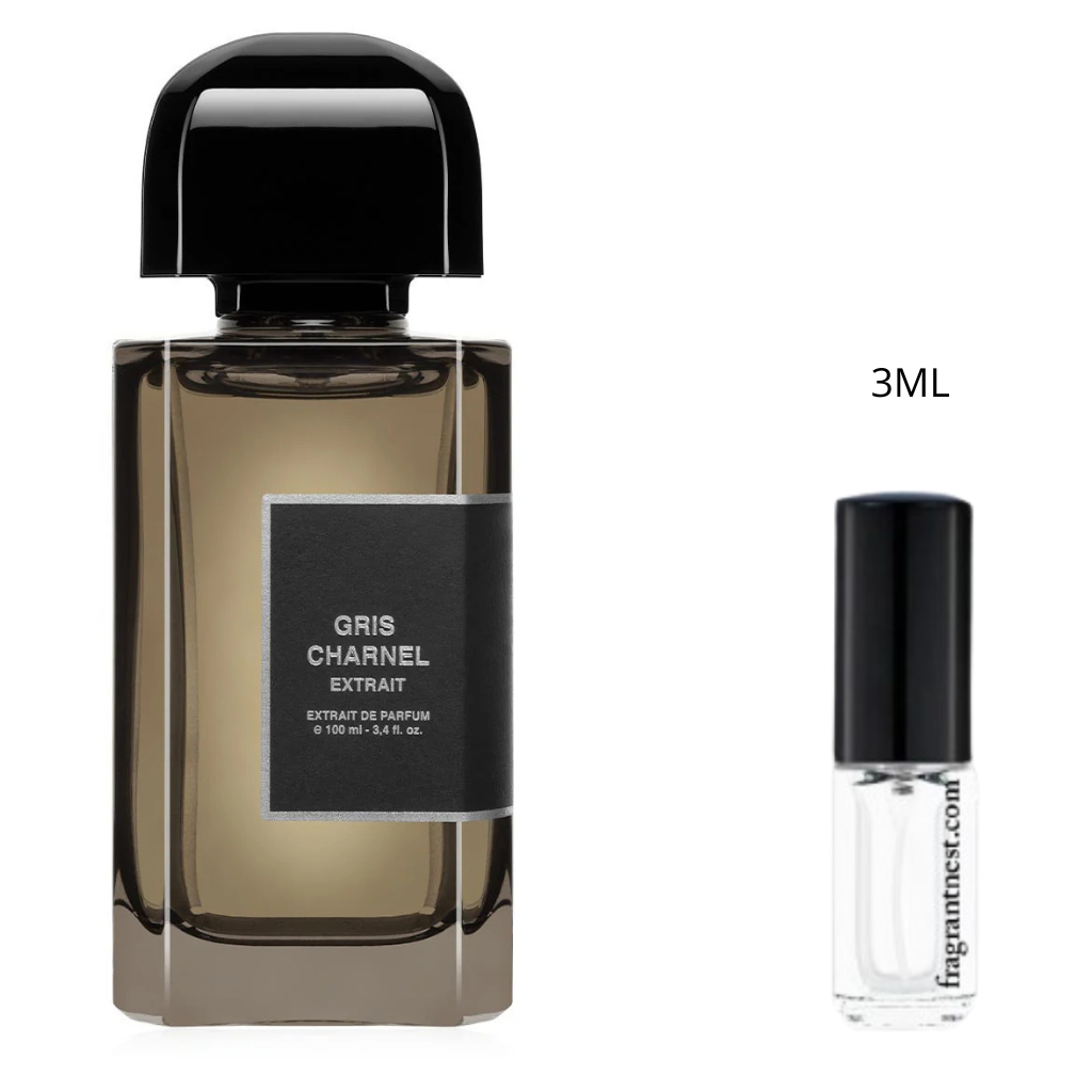 BDK Parfums Gris Charnel Extrait De Parfum Travel Spray | Sample Fragrant Nest 3mL Glass Spray (45 Sprays)