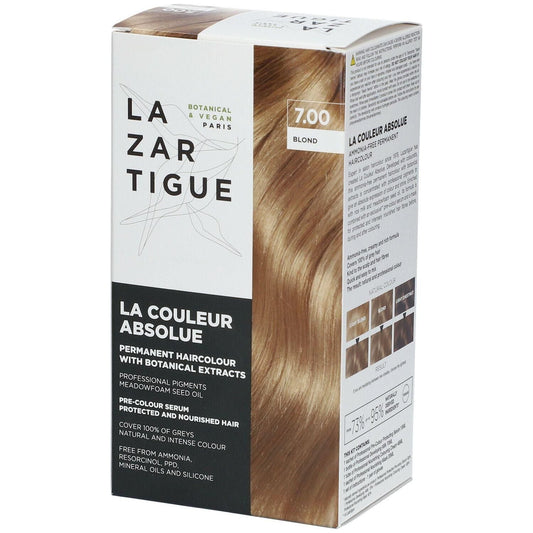 Lazartigue La Couleur Absolue Permanent Hair Color Kit 7.00 Blond Hair Color Kit Pasteur Pharmacy