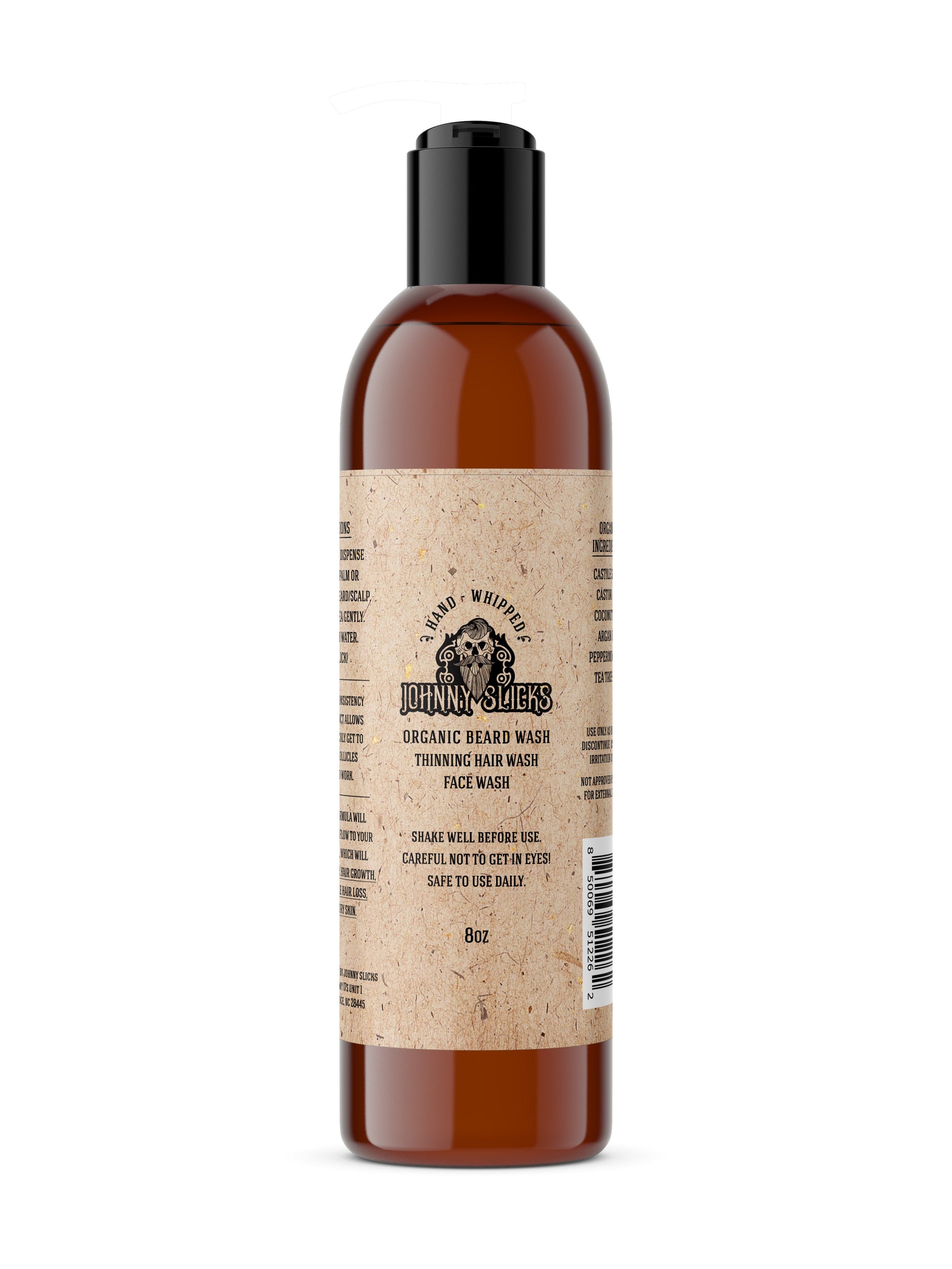 Johnny Slicks Organic Hand Whipped Beard Wash Beard Wash Johnny Slicks