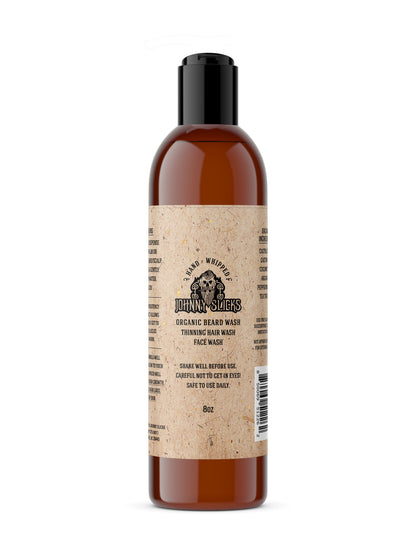 Johnny Slicks Organic Hand Whipped Beard Wash Beard Wash Johnny Slicks