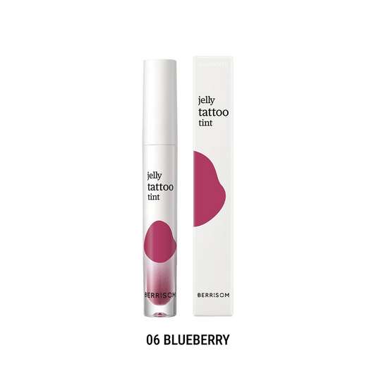 Berrisom Jelly Tattoo Tint High Shine Lip Stain 06 Blueberry 3.8g