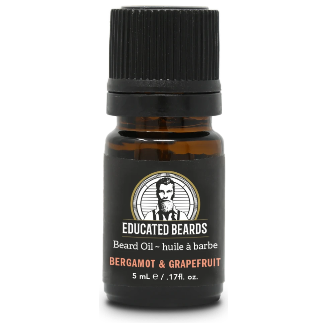 Educated Beards Bergamot & Grapefruit Beard Oil 5ml Beard Oil Pasteur Pharmacy