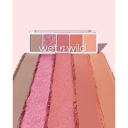 Palette de 5 ombres à paupières Color Icon de Wet n Wild - Végétalienne, teintes aux finis variés pour un maquillage des yeux polyvalent