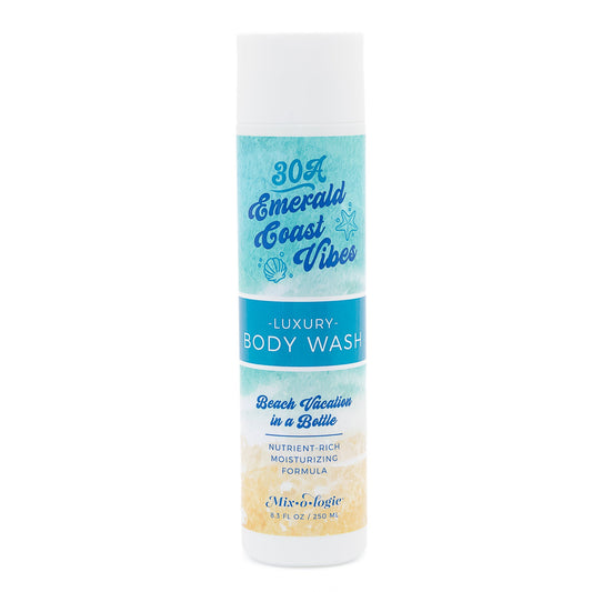 30A Emerald Coast Vibes | Luxury Body Wash (8.3 Fl. Oz) Women's Body Wash MIXOLOGIE