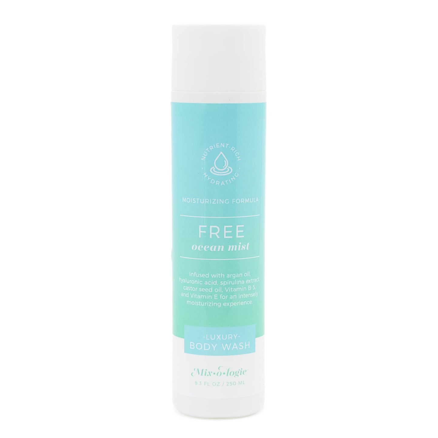 Free (ocean mist) | Luxury Body Wash (8.3 Fl. Oz.) Women's Body Wash MIXOLOGIE