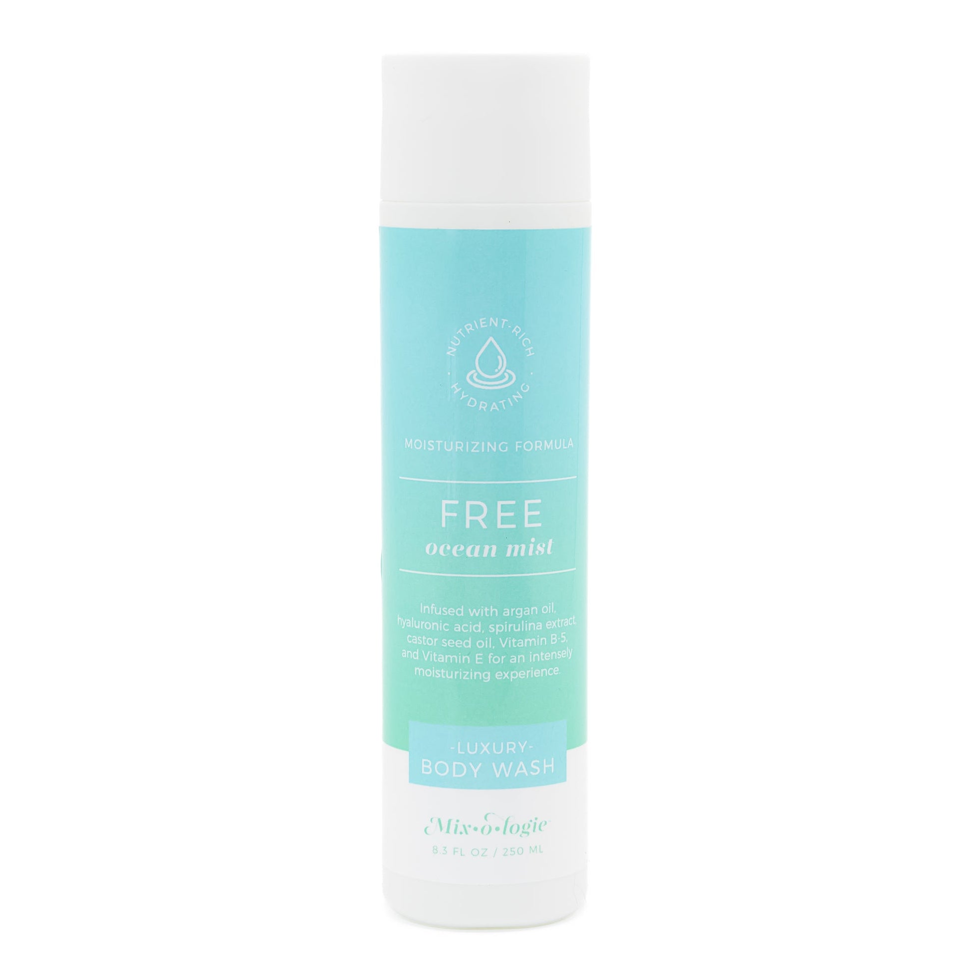 Free (ocean mist) | Luxury Body Wash (8.3 Fl. Oz.) Women's Body Wash MIXOLOGIE