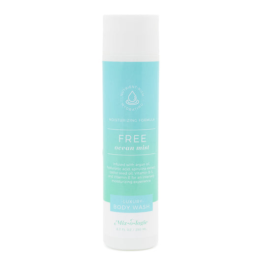 Free (ocean mist) | Luxury Body Wash (8.3 Fl. Oz.) Women's Body Wash MIXOLOGIE