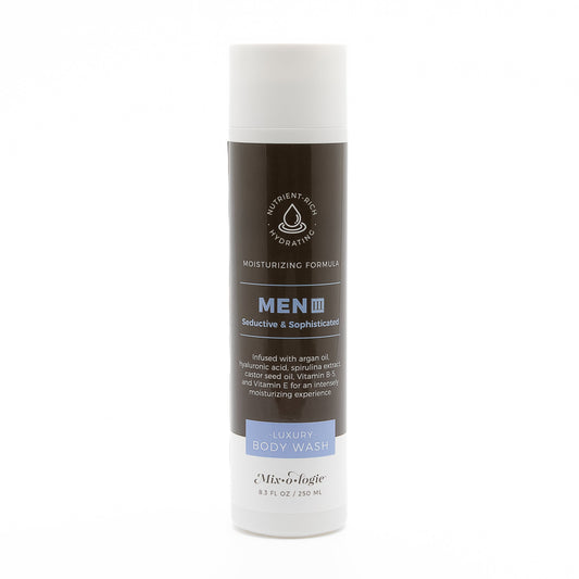 Men's III (Seductive & Sophisticated) | Luxury Body Wash (8.3 Fl. Oz) Men's Body Wash MIXOLOGIE