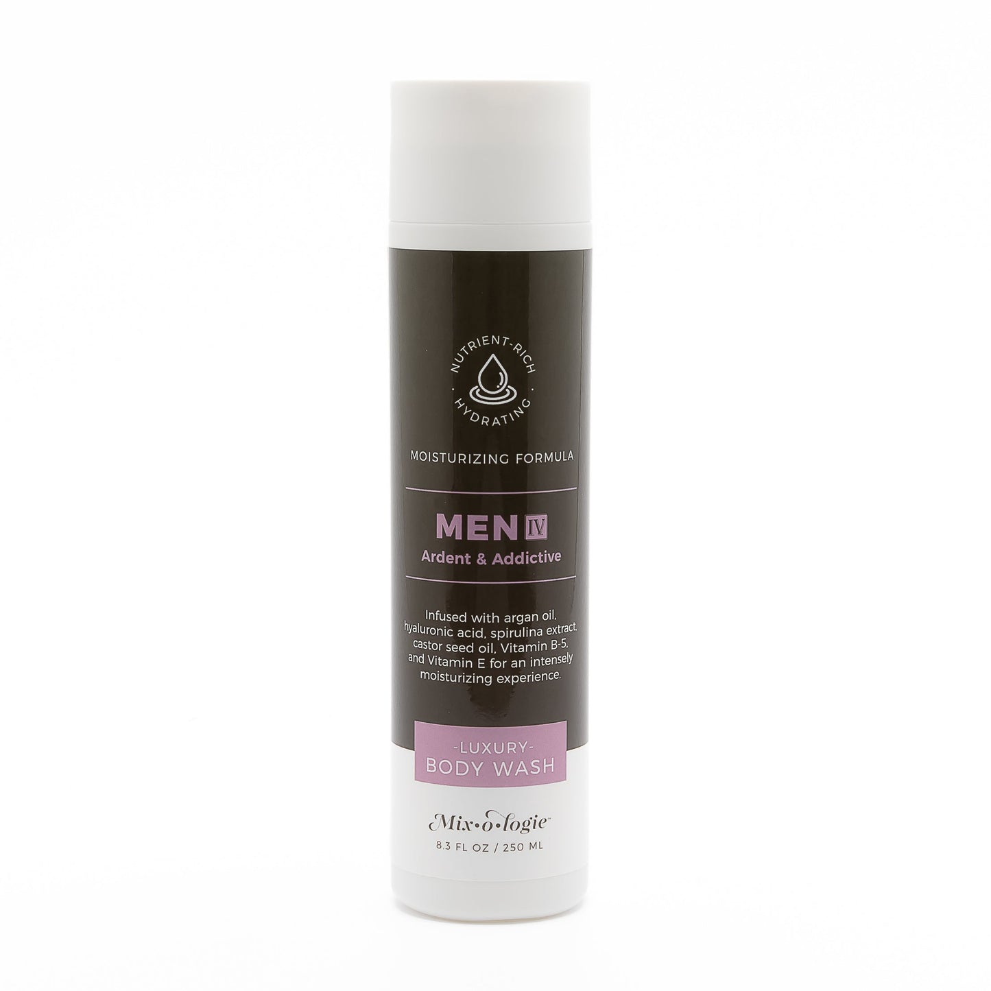 Men's IV (Ardent & Addictive) | Luxury Body Wash (8.3 Fl. Oz) Men's Body Wash MIXOLOGIE